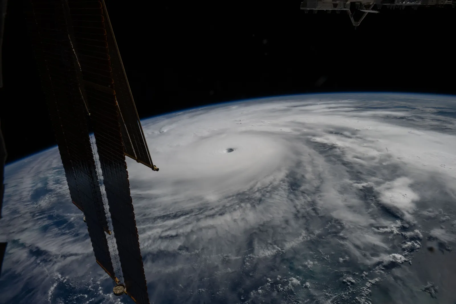 Hurricane Melissa viewed from the International Space Station